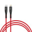 Дата кабель USB-C to Lightning 18W 1,2m CBRNYTL1 red Intaleo (1283126504129)