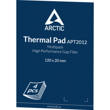 Термопрокладка Arctic Thermal Pad Basic 120x20mm, t:0,5 mm 4pcs (ACTPD00023A)