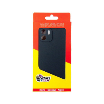 Чохол до мобільного телефона Dengos Carbon Xiaomi Redmi A1 (black) (DG-TPU-CRBN-161)