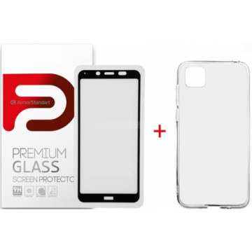 Чохол до мобільного телефона Armorstandart Huawei Y5p Air Series Panel + Full Glue Glass (ARM58056)