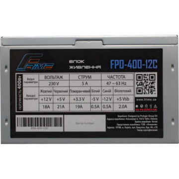 Блок живлення Frime 400W (FPO-400-12C)