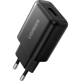 Зарядний пристрій Ugreen CD122 18W USB QC 3.0 Charger (Black) (70273)