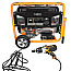 Генератор Neo Tools 230V, 1 фаза, 6/6.5kW, електростарт, AVR (04-731)