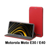 Чохол до мобільного телефона BeCover Exclusive Motorola Moto E30 / E40 Burgundy Red (707906)