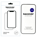 Скло захисне BeCover Apple iPhone 14 10D Black (711325)