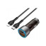 Зарядний пристрій HOCO N28 USB-A/Type-C Brown (6931474782731)