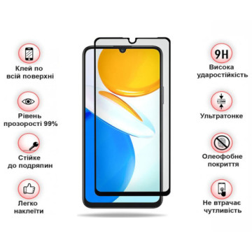 Скло захисне BeCover Honor X7/X7A Black (710104)