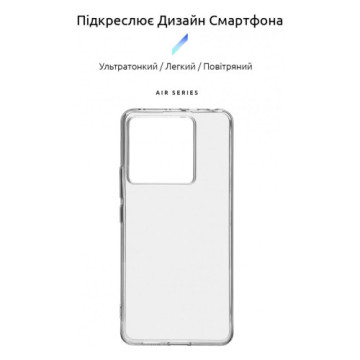 Чохол до мобільного телефона Armorstandart Air Series Xiaomi Redmi Note 13 Pro 5G Transparent (ARM71834)