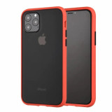 Чохол до мобільного телефона MakeFuture Apple iPhone 11 Pro Frame (Matte PC+TPU) Red (MCMF-AI11PRD)