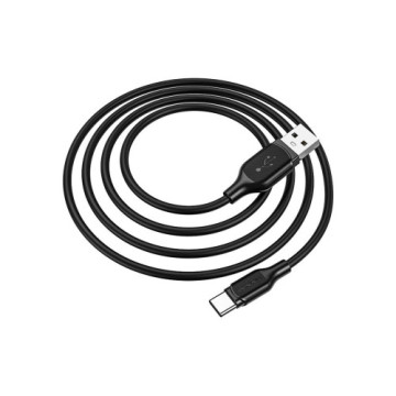 Дата кабель USB 2.0 AM to Type-C 1.0m BX42 Encore 3A Black BOROFONE (BX42CB)
