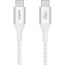 Дата кабель USB-C to USB-C 1.0m 240W white Belkin (CAB015BT1MWH)