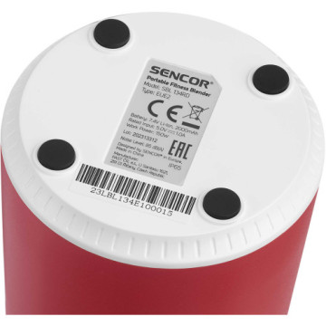 Блендер Sencor Блендер Sencor портативний для смузі 150Вт, чаша-500мл, USB-C, б (SBL134RD)