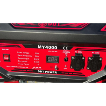 Генератор DDK MY4000 4.0 kW, AVR, ручн. старт, 35л (MY4000)