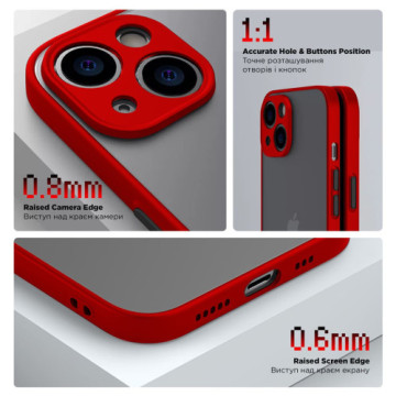 Чохол до мобільного телефона Armorstandart Frosted Matte Tecno Spark 20C (BG7n) Red (ARM73585)