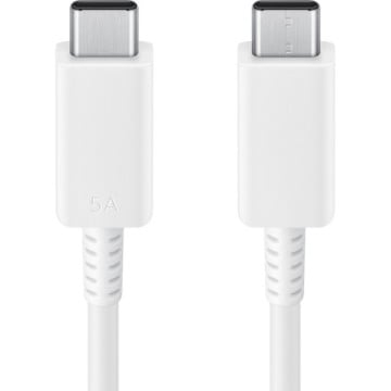 Дата кабель USB-C to USB-C 1.8m White 5A Samsung (EP-DX510JWRGRU)