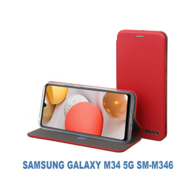 Чохол до мобільного телефона BeCover Exclusive Samsung Galaxy M34 5G SM-M346 Burgundy Red (710258)