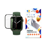 Скло захисне Drobak Apple Watch Series 9 45mm Black Frame A+ (323211)