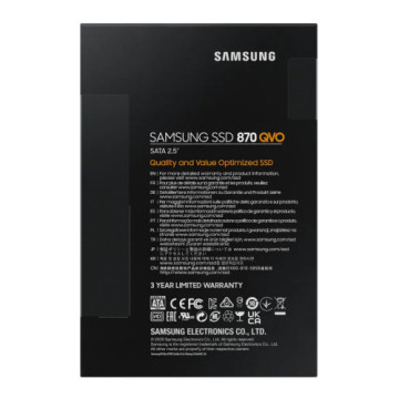 Накопичувач SSD 2.5" 2TB Samsung (MZ-77Q2T0BW)