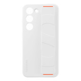 Чохол до мобільного телефона Samsung Galaxy S23 Plus Silicone Grip Case White (EF-GS916TWEGRU)