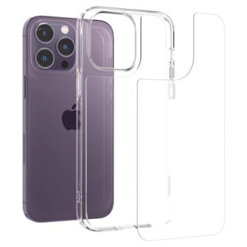Чохол до мобільного телефона Spigen Apple iPhone 14 Pro Quartz Hybrid, Matte Clear (ACS04975)