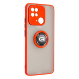 Чохол до мобільного телефона Armorstandart Frosted Matte Ring Xiaomi Redmi 10C Red (ARM68369)