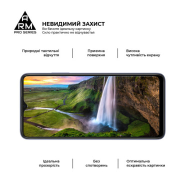 Скло захисне Armorstandart Pro OPPO A17 4G/A17k 4G Black (ARM64843)